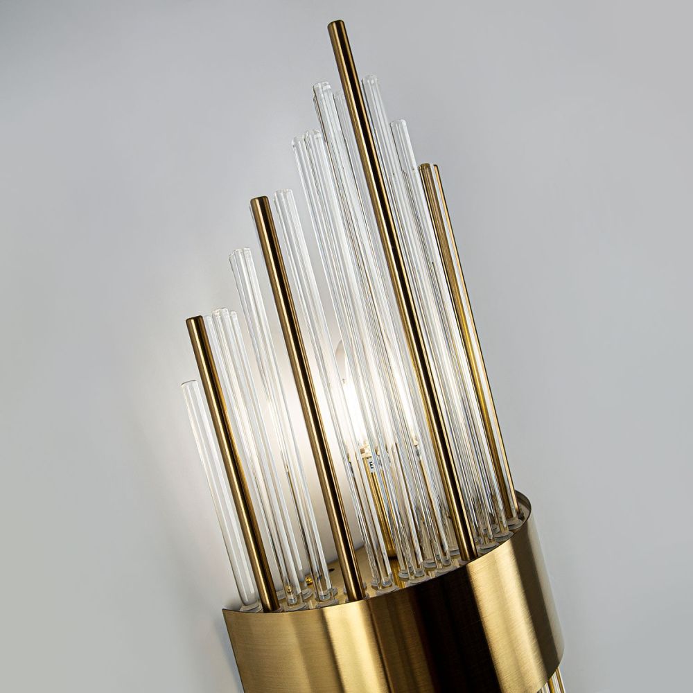 Бра 20*10*60 см, Е14 2x40W, Латунь MODELUX ML.501.02 BS