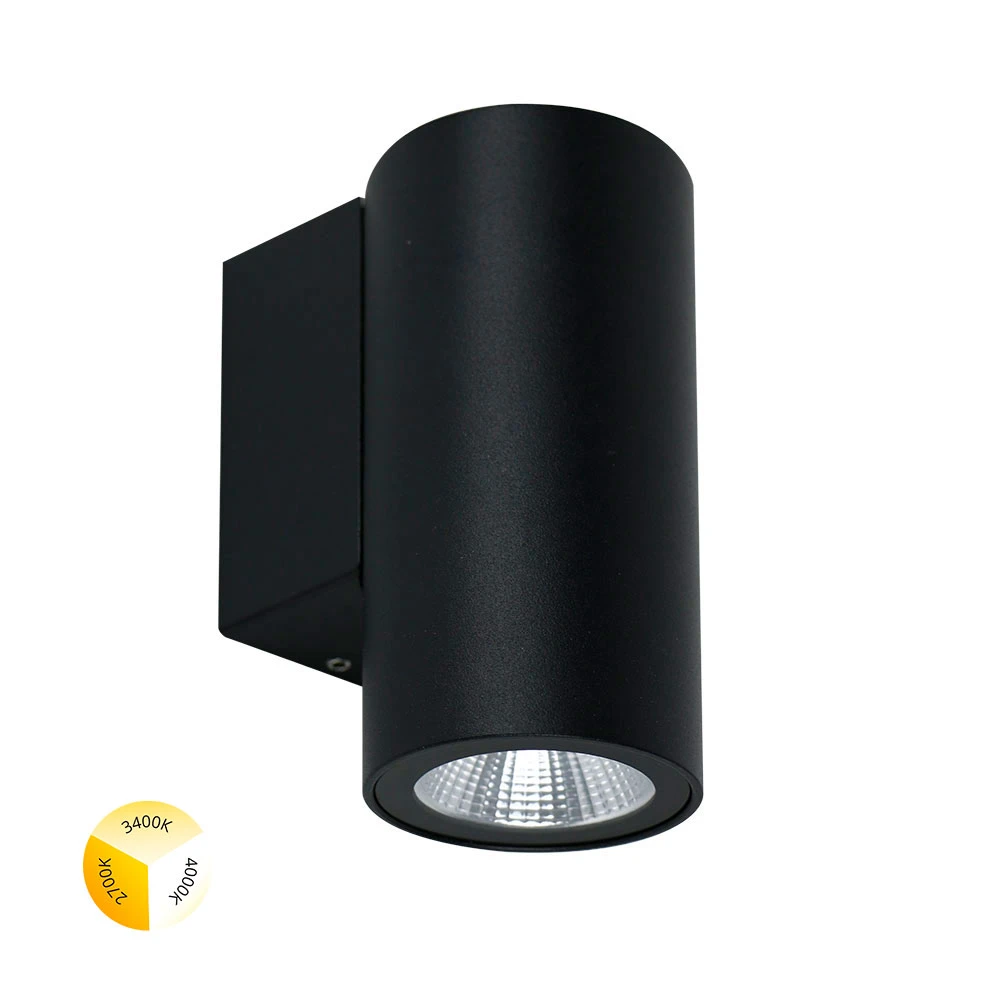 Бра уличное 9*6*13 см, 1*LED*7W, 2700/3400/4000K, Arte Lamp Torcular A1307AL-1BK, Черный