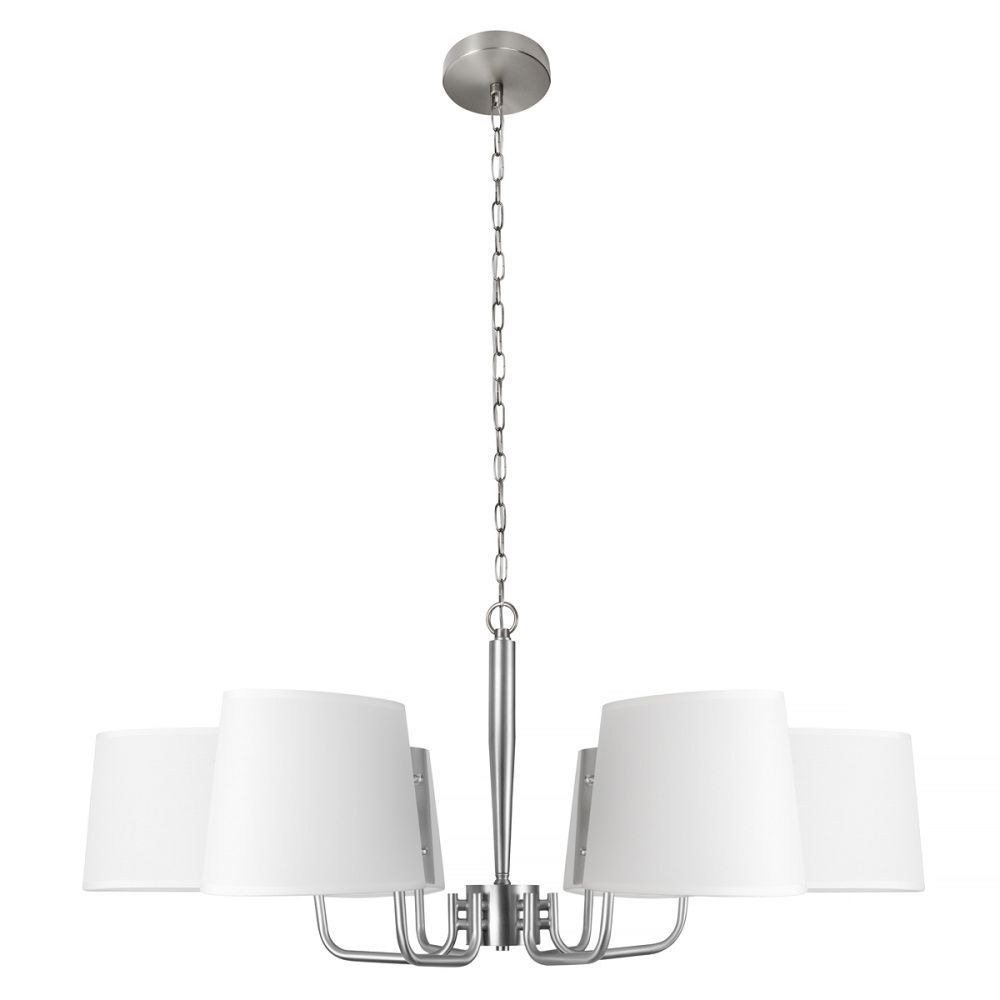 Подвесная люстра 90 см, Loft IT Hilton 10527/6 Nickel, никель