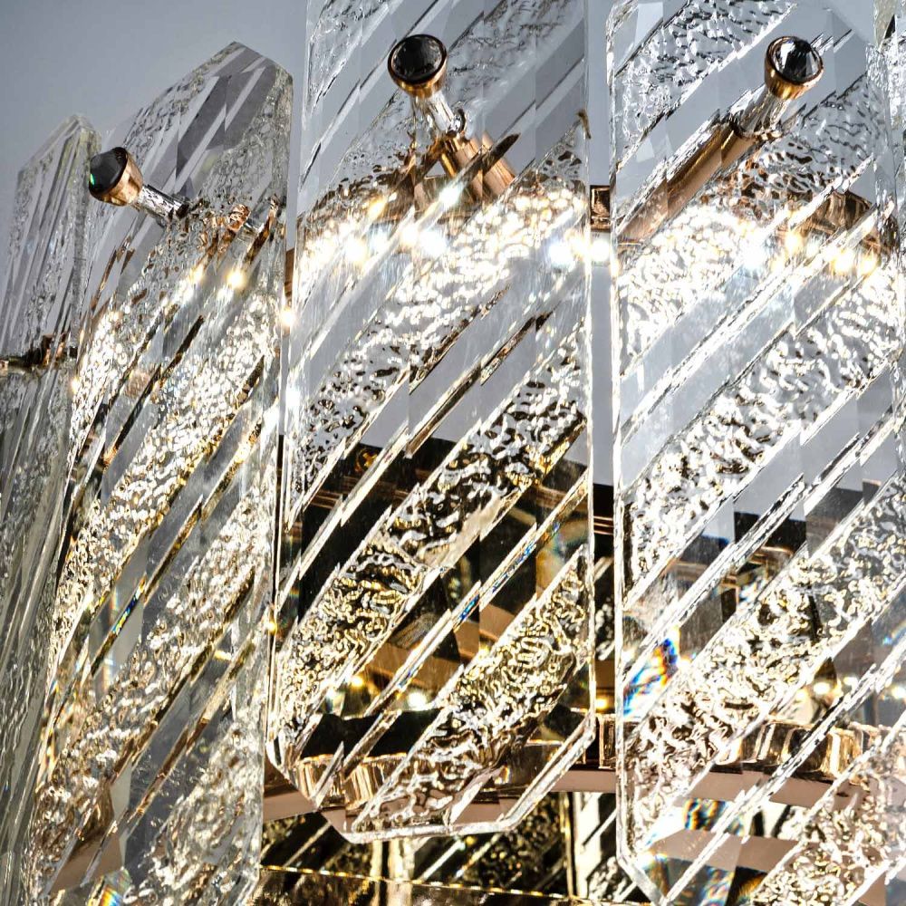 Настенный светильник 12*20*25 см, LED 7W MODELUX ML.350.250 GD золото