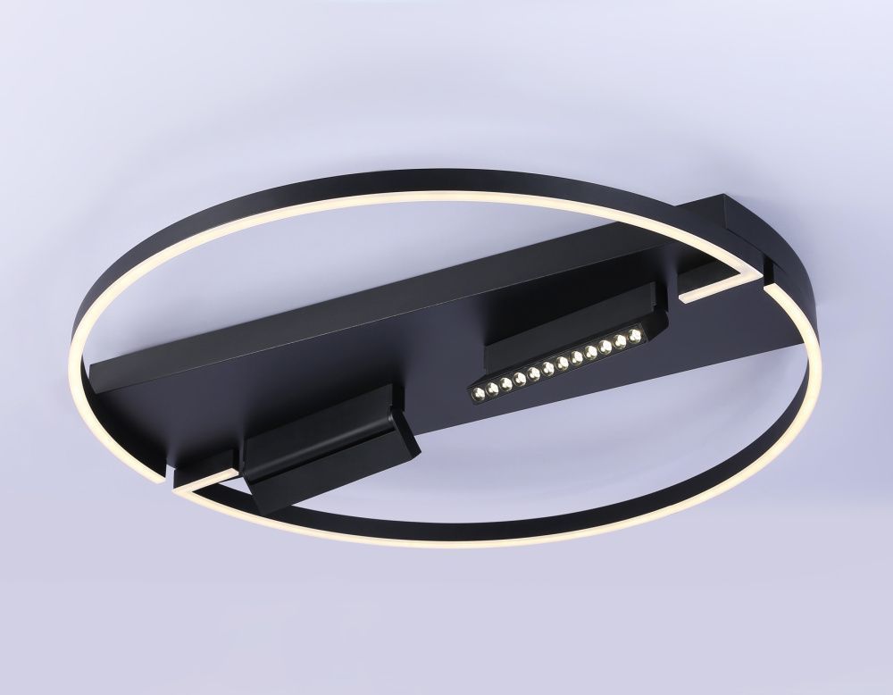 Светильник 80*11 см, LED 106W, 3000К, черный Ambrella Comfort LineTech FL51462