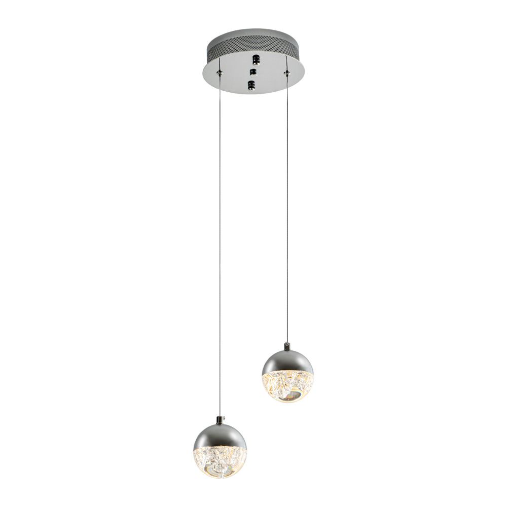 Светильник *20* см, LED*13W, 3000-6000K, Modestyle  MS.2345.2 CR, Хром