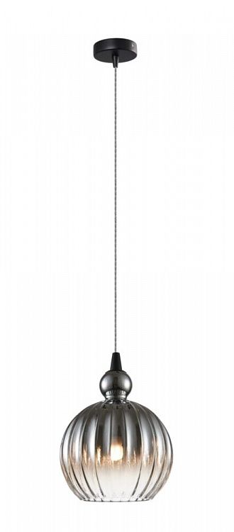 Подвесной светильник Maytoni Modern Pendant Karla P006PL-01B черный, диаметр 15 см