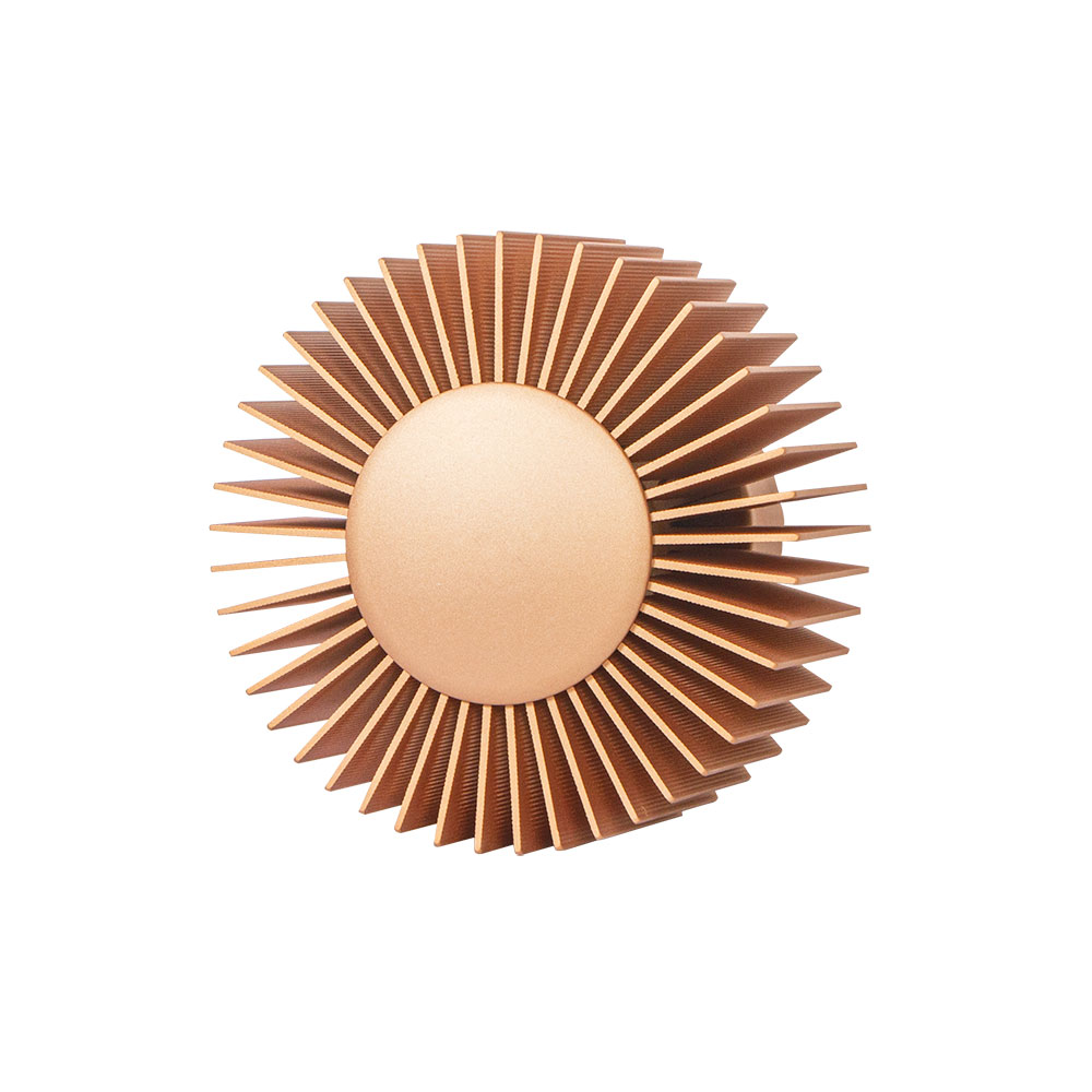 Бра 14*10*14 см, 1*LED, 6W, 3000K Divinare Aurora 1092/01 AP-6, Золото