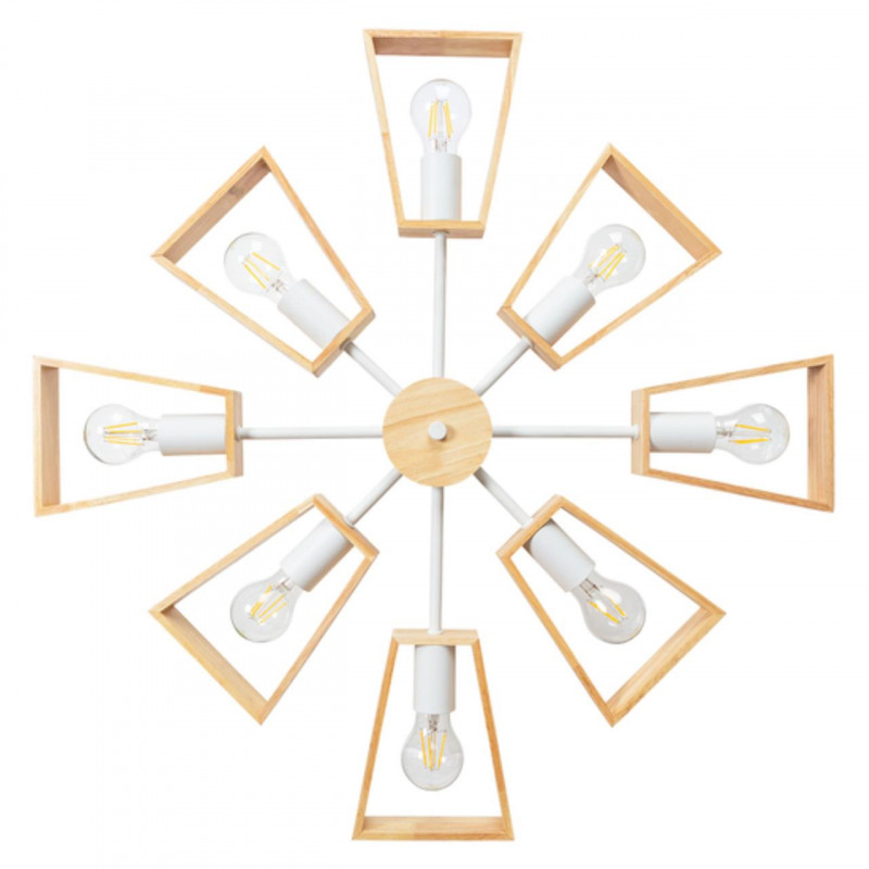 Люстра на штанге 75 см Arte Lamp BRUSSELS  A8030PL-8WH белый