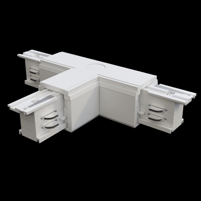 Коннектор для шинопровода Maytoni 3 phase track system TRA005CT-31W-R, белый