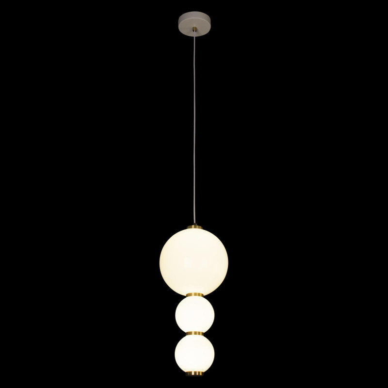 Светильник *18 см, 3*LED*14W, 4000К Loft It 10205/C Pearls, Золото