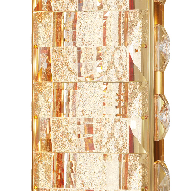 Бра 13*8*62 см LED, 17W, 3000К, Maytoni CASTELLO  MOD336WL-L35G3K золотой