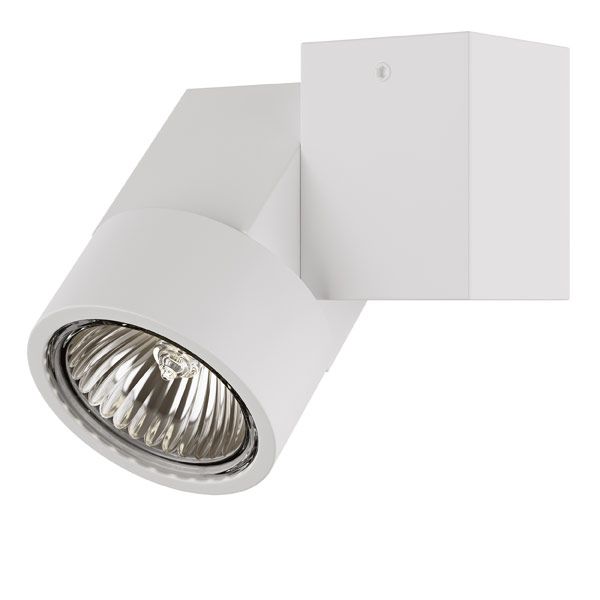 Светильник 10*6*10 см, Lightstar Illumo XI Bianco 051026, белый, Gu10, max 50Вт