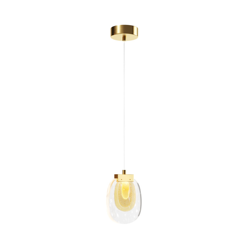 Накладной светильник 10*15*325 см,  LED, 3W, 3000К, Maytoni Biology MOD367PL-L3BSK латунный