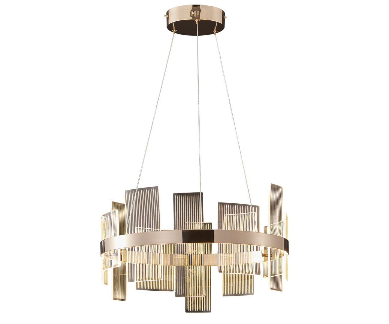 Светильник 60 см, 54W, 3000K, Kink Light 08033-60,33, золото