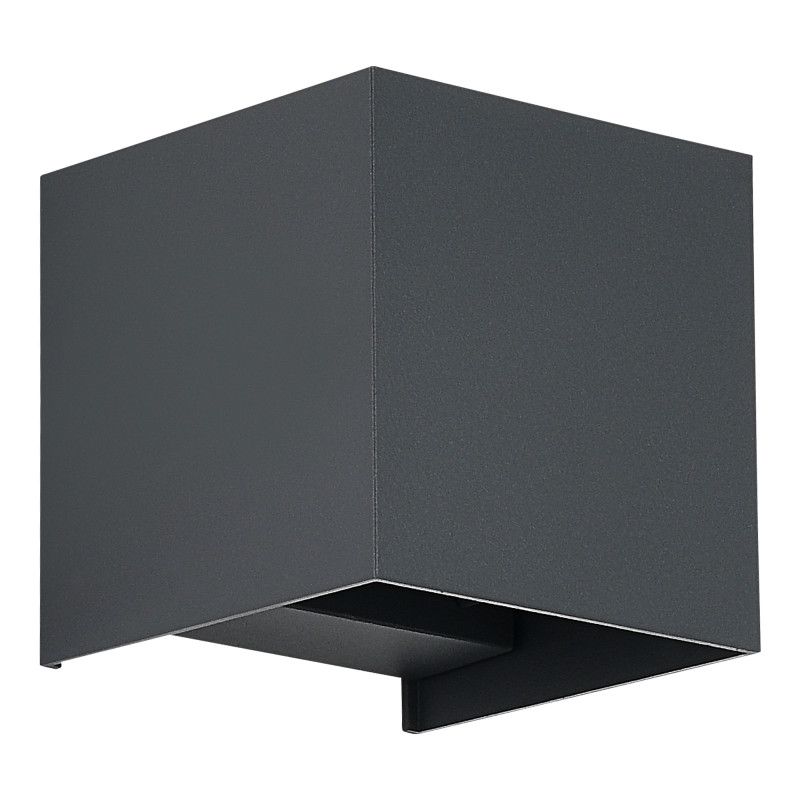 Светильник настенный 10*10*10 см, *LED*10W, 3000K, ST-Luce BRIK SL9513.701.01, серый