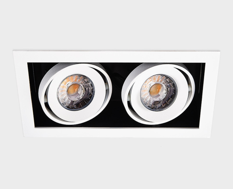 Встраиваемый светильник 20*11*5,2 см, ITALLINE  DL 3033 white 4000K