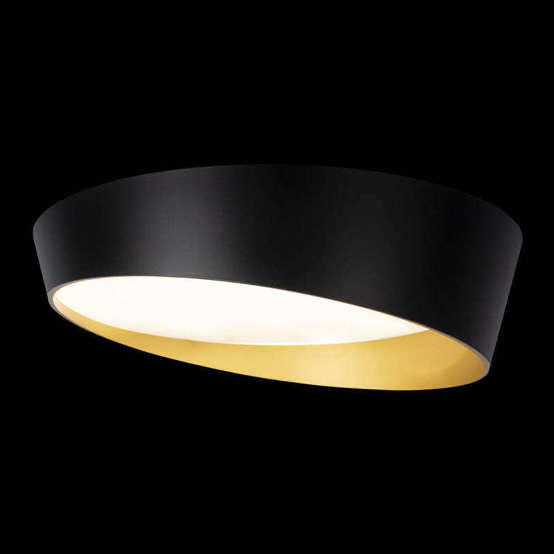 Светильник 50 см, 36W, 4000K Loft It (Light for You) Coin 10199 Black, черный