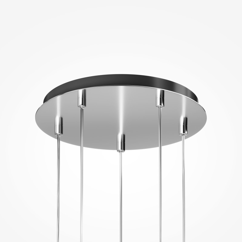 Каскадная люстра 43*43*335,4 см, LED, 80W, 3000К, Maytoni DROP MOD273PL-L80CH3K хром