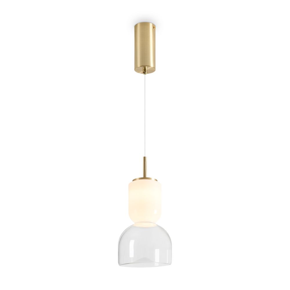 Подвесной светильник *14*45-235 см, 1*LED*6W, 3000K, Freya  FR5636PL-L6G, Латунь