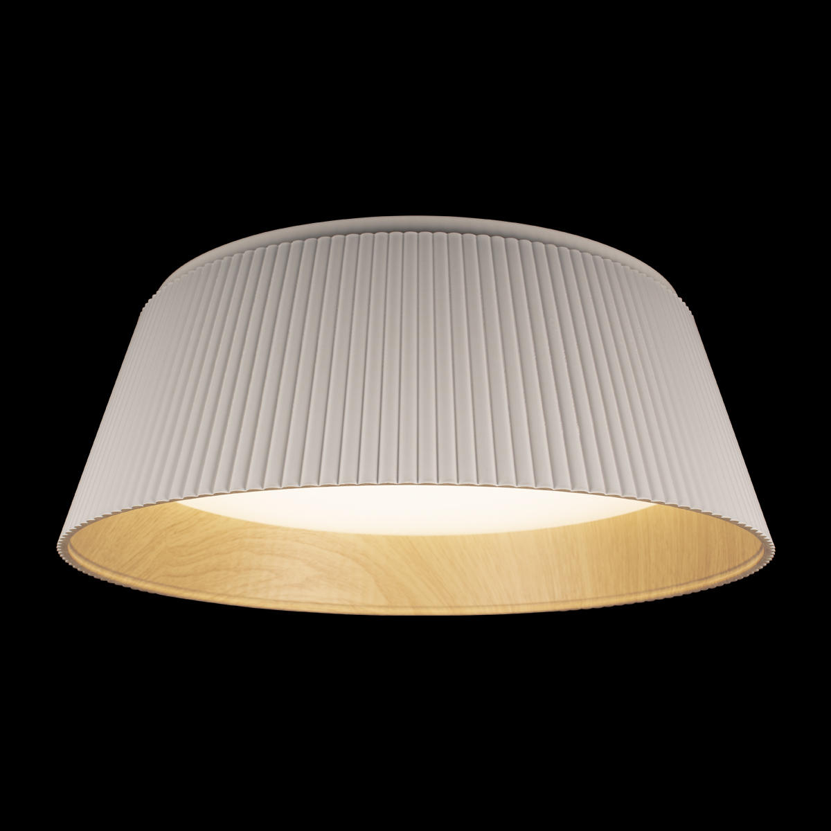Потолочный светильник 46*16 см, 1*LED*24W 4000K белый, дерево LOFT IT Evans 10224 White
