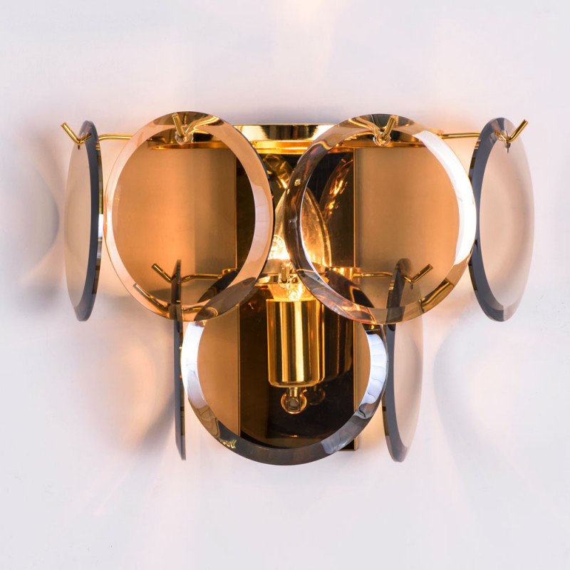 Настенный светильник Divinare Chloe 7566/01 AP-1, золото