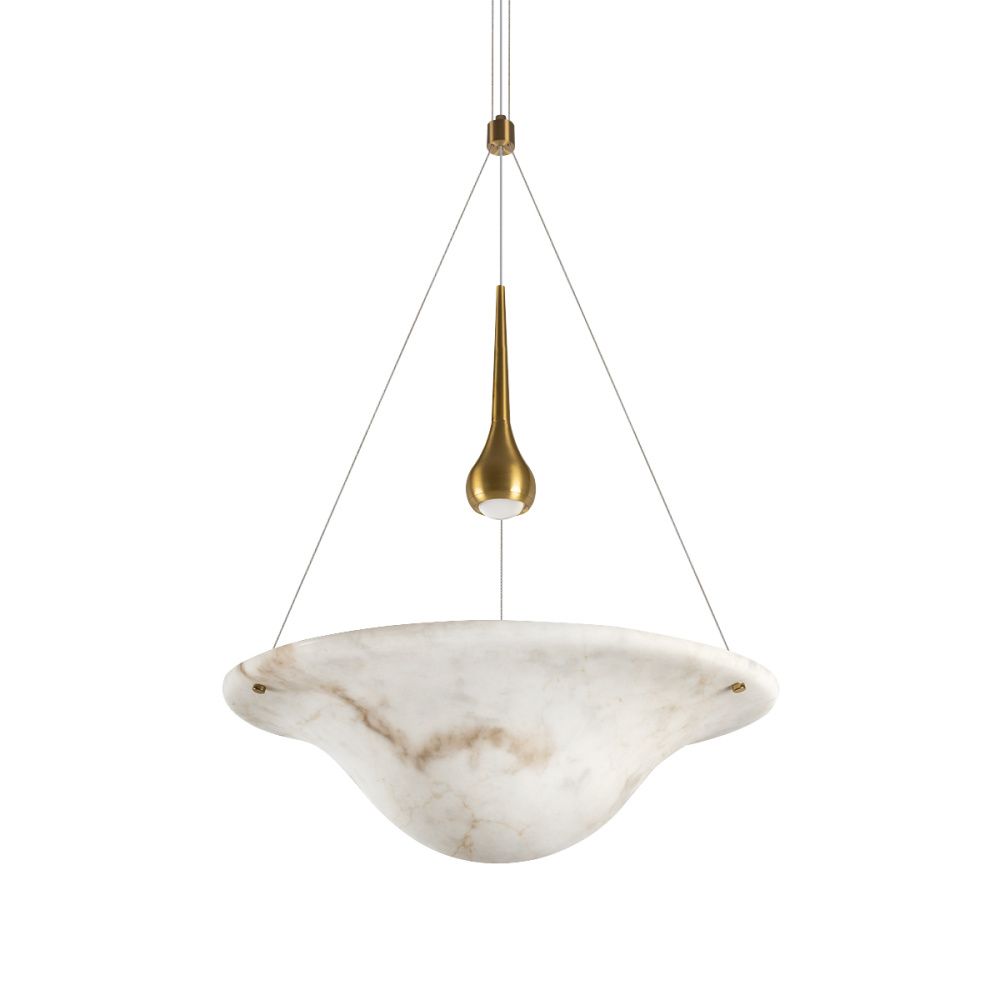 Подвесной светильник 50 см, 40W, 3000K, Loft IT Liberty acrylic 10552P, бронза