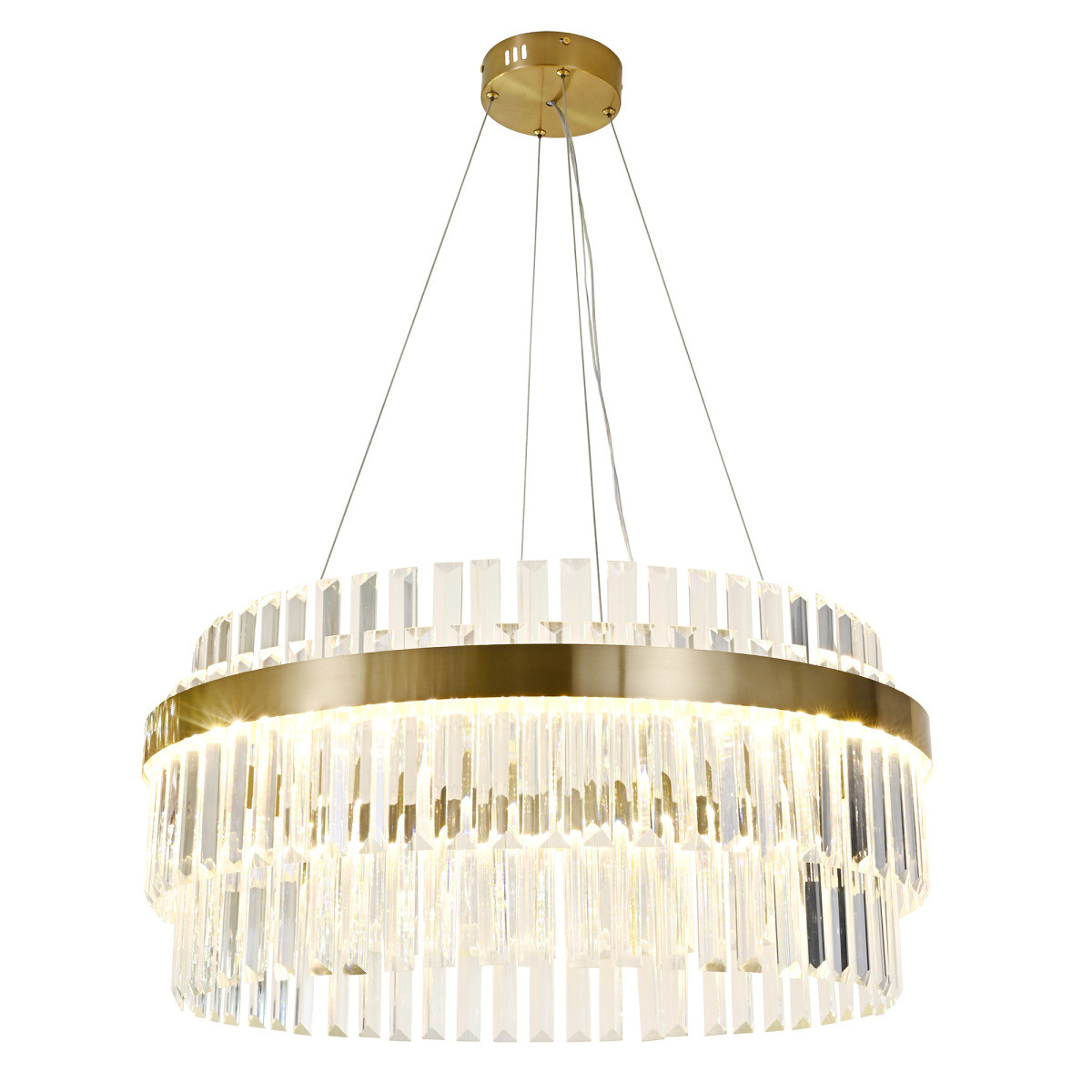 Светильник 60 см, 148W, 3000-5500K, Citilux Sheldon CL339163, бронза