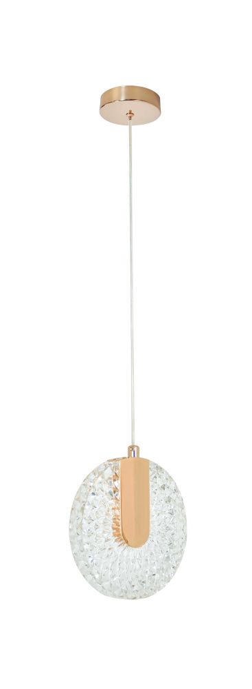 Люстра L140 x W25 x H155, мм, 7W, FGD (Золото) NewRgy JMX1546 FG