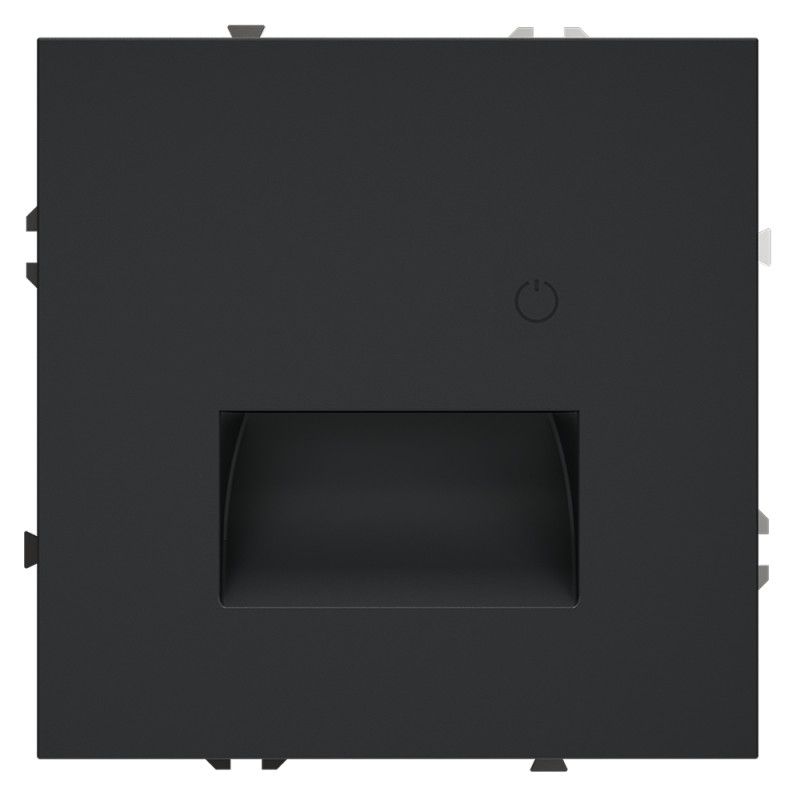 Подсветка светодиодная встраиваемая Voltum S70 с датчиком, графит пластик Soft touch VLS070707