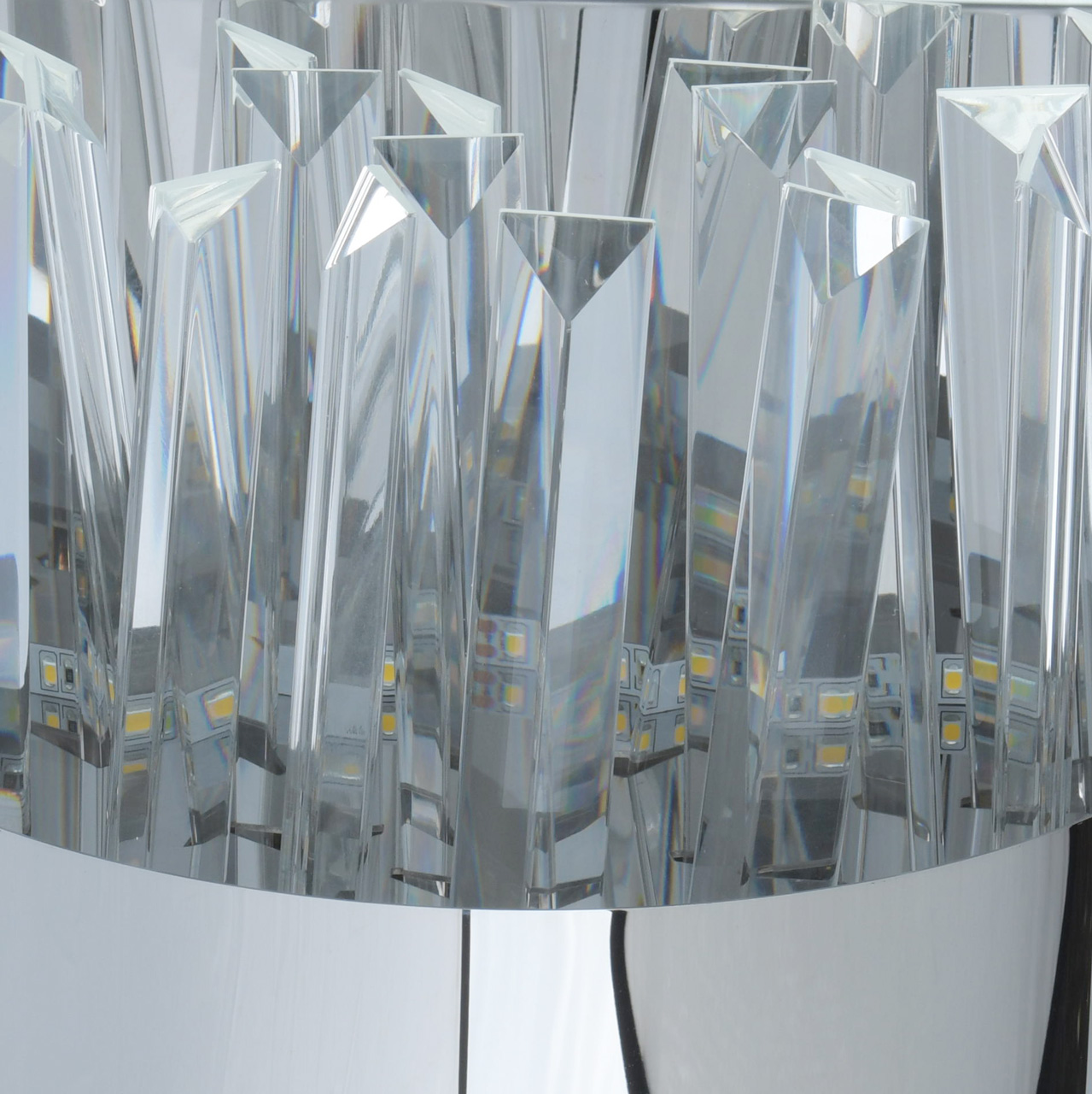 Бра 25*23*15 см,  хром/прозрачный MW-Light Аделард 642024401