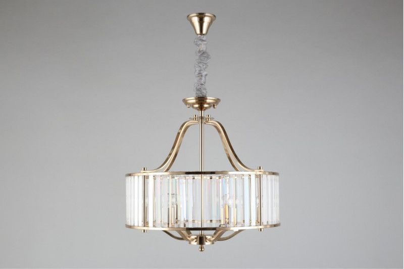 Подвесная люстра 60*60-158,5 см, 6*E14, 40W, Aployt Romen APL.809.03.06, золотой