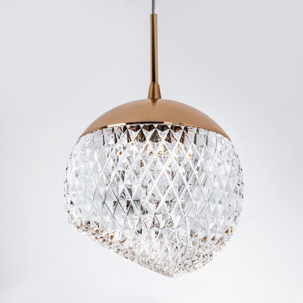 Подвесной светильник 13*13*200 см, LED 3W, 4000K, Золото MODESTYLE MS.89119.1