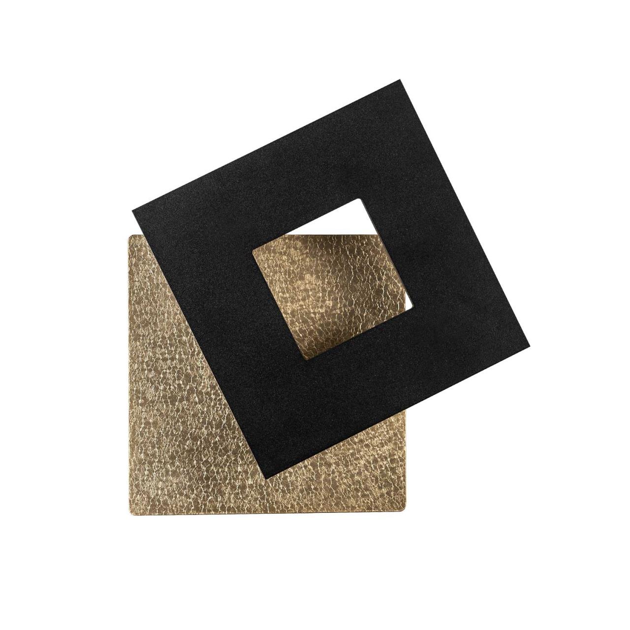 Бра 19 см, 20W, 4200K, Modelux MS.1522.180 Золото, Чёрный