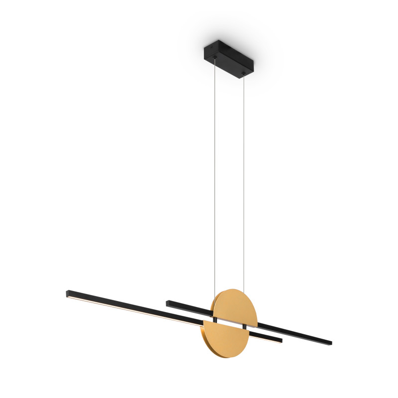 Подвесной светильник 1,8*80 см, LED 2 26W, 4000К, Черный Maytoni Skyline MOD179PL-L26BS4K