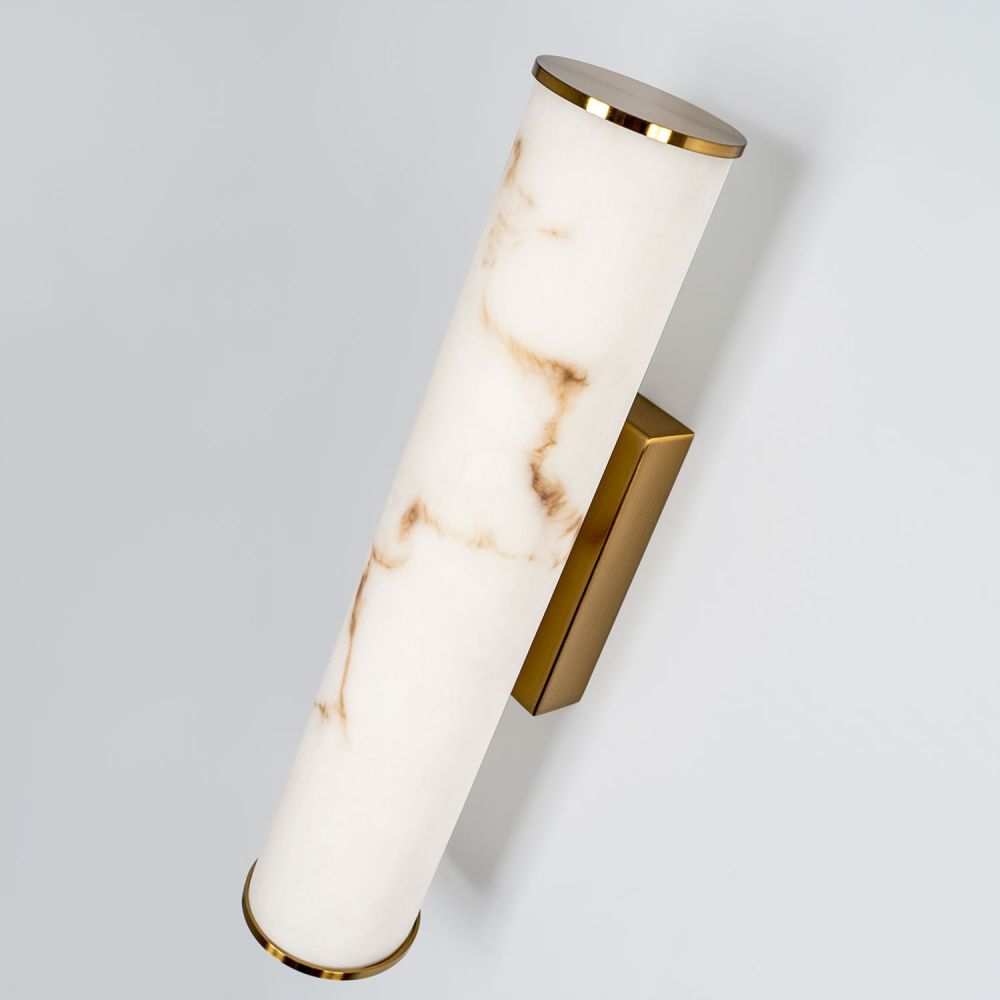 Настенный светильник 40 см, 10W, 4200K, MODESTYLE MS.218.400 BS, латунь