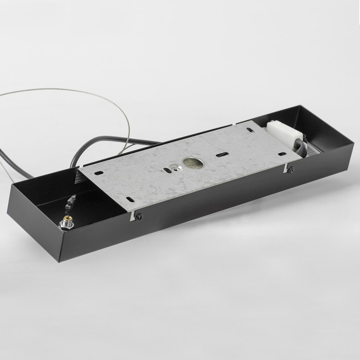 Линейно-подвесной светильник 80*9*35/100 см, 1*led*9W 3000K Lussole Prairie LSP-7197 коричневый
