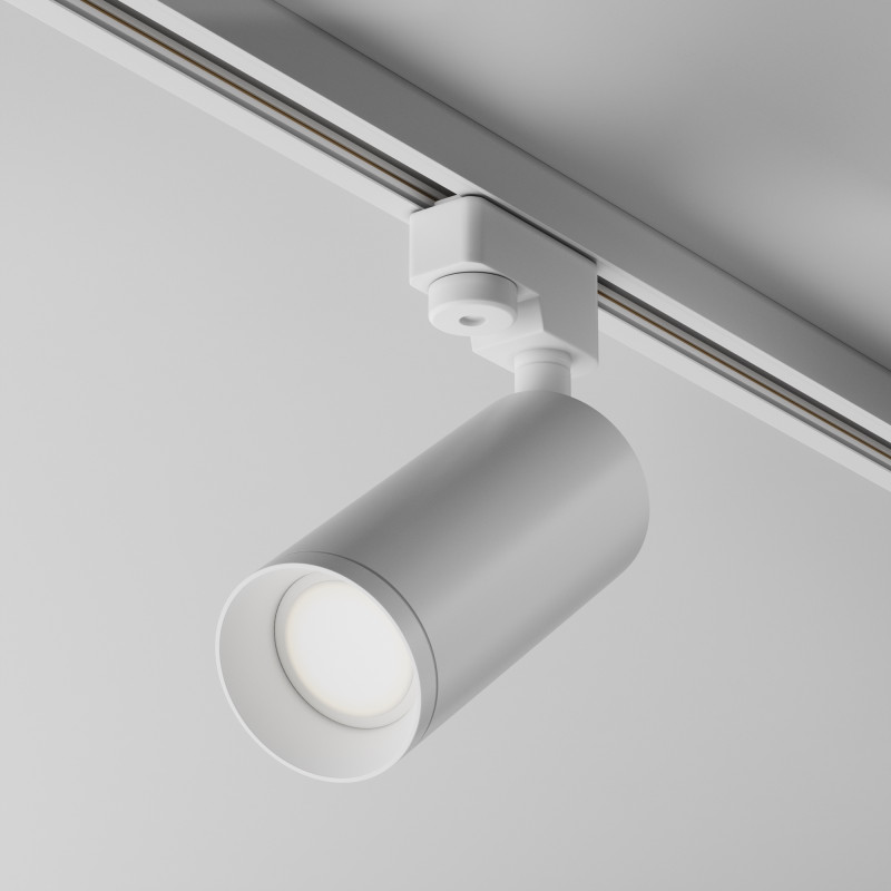 Трековый светильник Maytoni Track TR004-1-GU10-W, белый, GU10, 50W