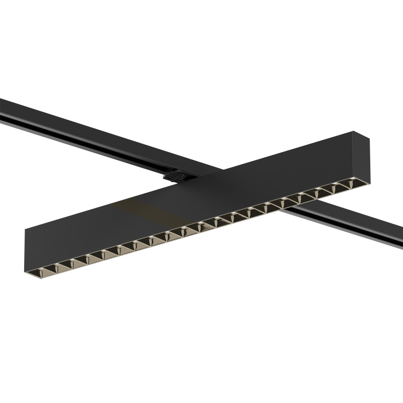 Светильник на шине 53,8*3,5*6 см, LED * 40W, 3000K, Denkirs Edder DK6634-BK, черный