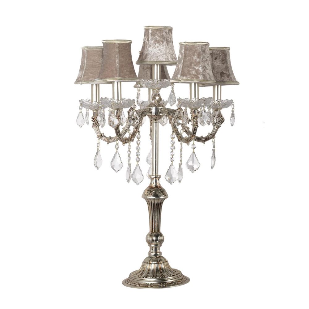 Настольная лампа *42*76 см, 6*E14*40W, Dio D`arte Lucca Lucca E 4.1.5.600 CG, Золото