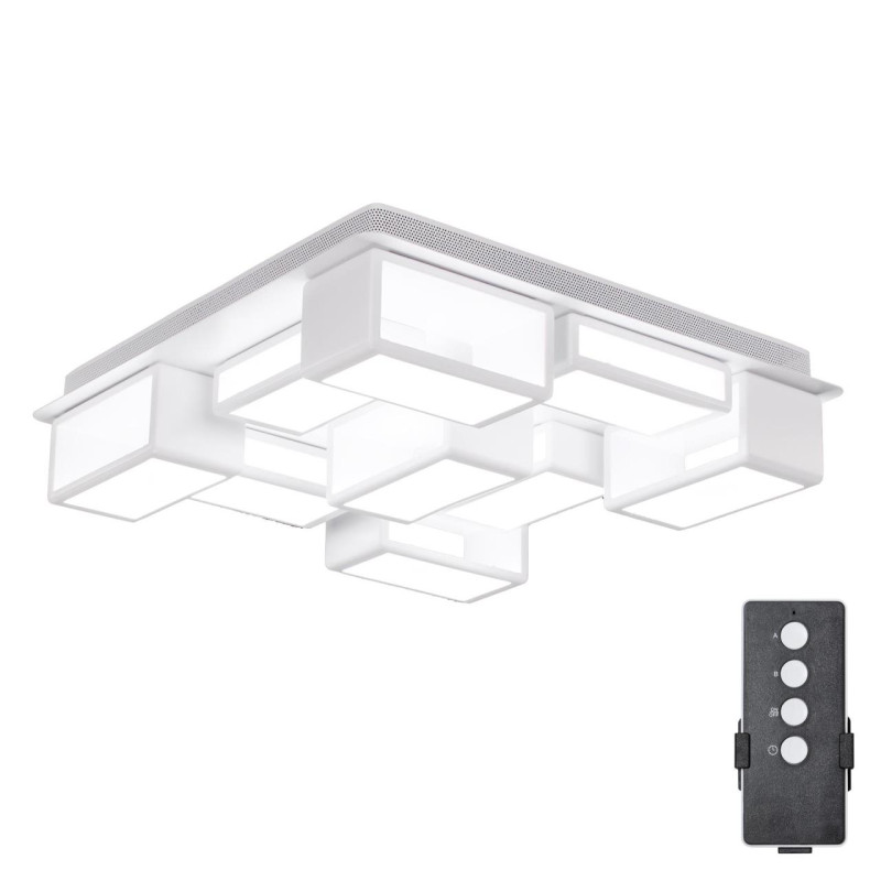 Светильник Citilux CL711135, LED 135W, белый, 64*64 см, с пультом