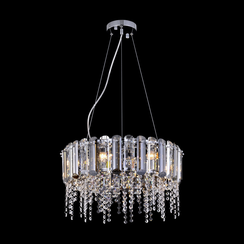 Подвесной светильник Maytoni Neoclassic Hail MOD097PL-06CH, диаметр 51 см, хром