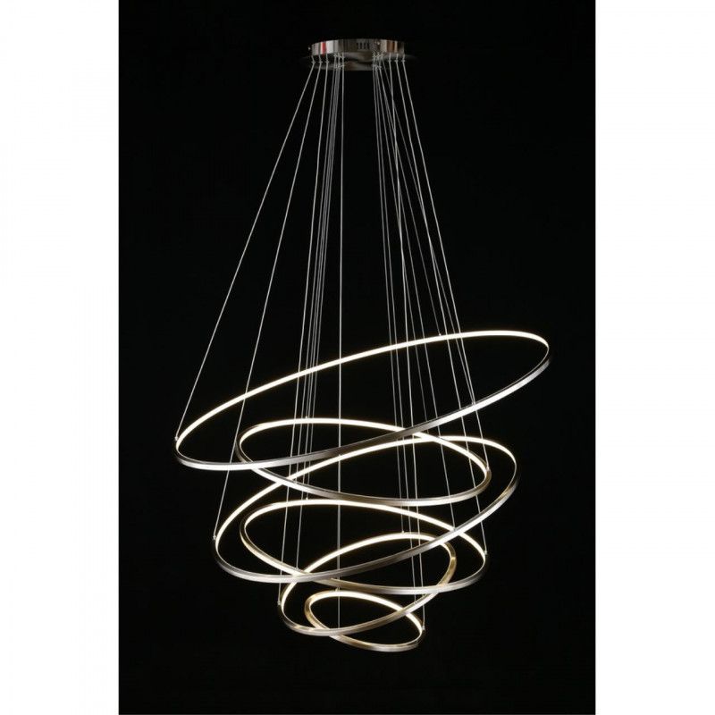 Каскадная люстра 120*120-300 см 243W, 4000K, Aployt Monisia APL.020.13.243, хром