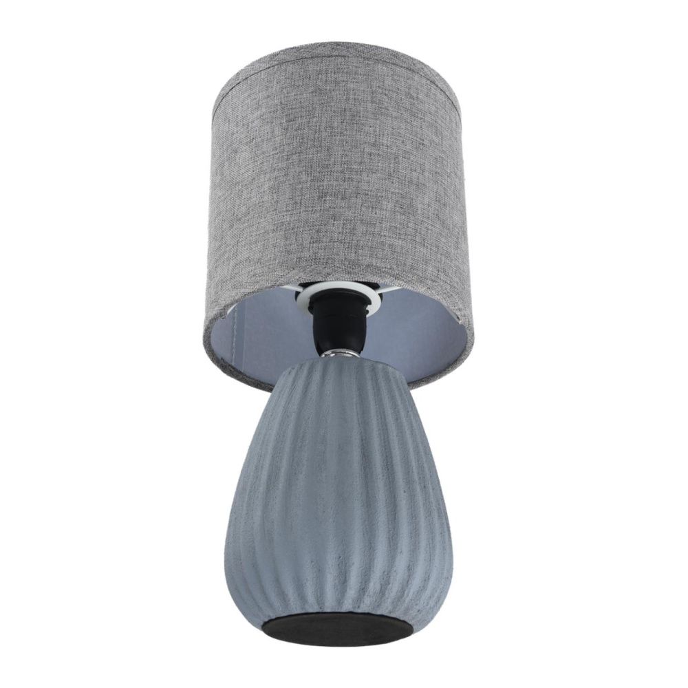 Настольная лампа 13*13*27 см, 1*E14*40W, Lumion Asela 8161/1T, серый