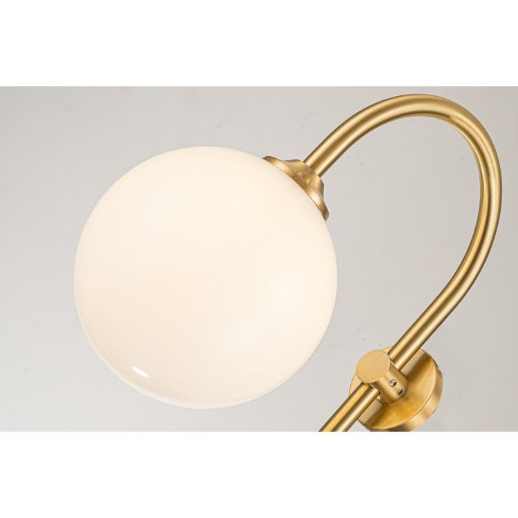 Бра 21-60 см, 1*G9*40W, Belfast Bryson 85043-1W BR MT, Латунь