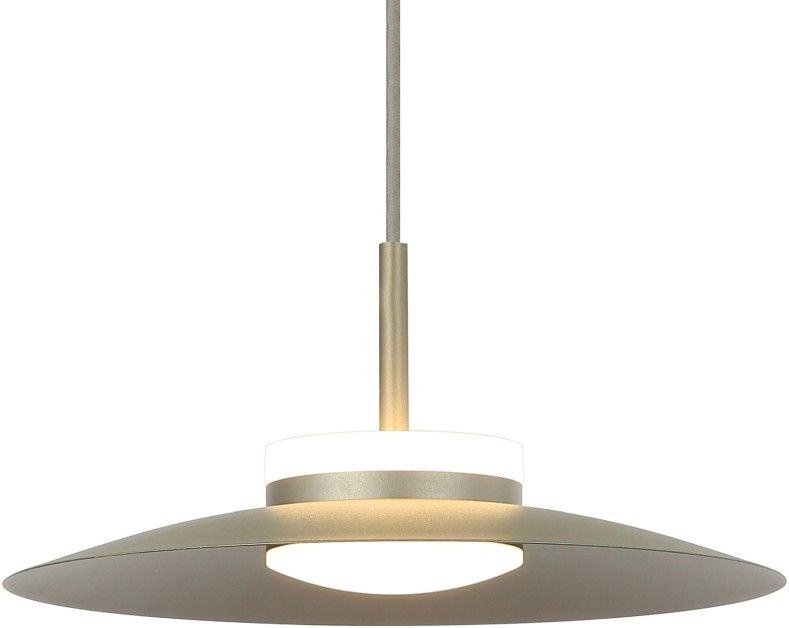 Люстра подвесная 30 см, 21W, 3000K, Stilfort 4044/11/02P, никель