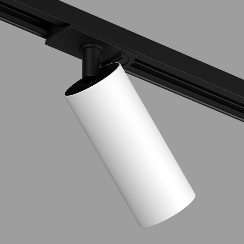 Светильник 16 см, Denkirs SCOPE DK6060-BW+BK, черный-белый