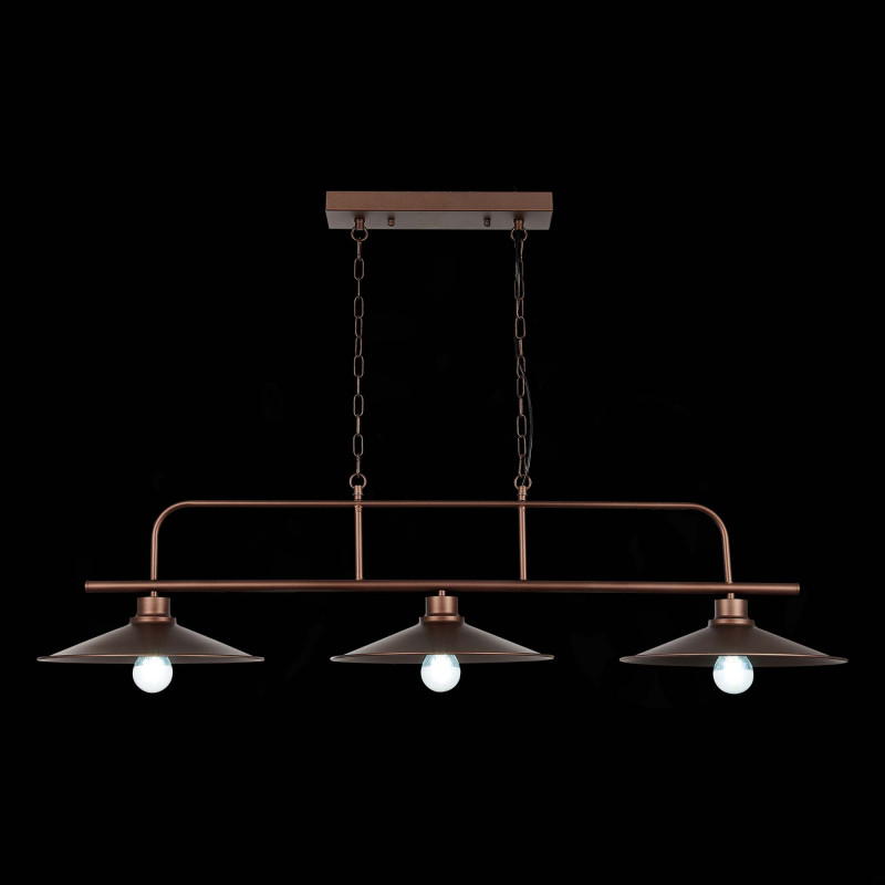 Люстра подвесная 85*34 см, ST LUCE SСARNO SL265.403.03 Кофейный