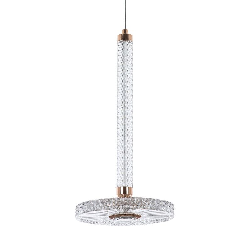 Подвесной светильник 18*18*200 см, LED 15W, 4000K, Золото MODESTYLE MS.89115.1