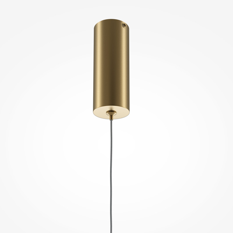 Подвесной светильник 80*1,7*316,7 см, LED, 10W, 3000К, Maytoni Halo MOD246PL-L16BSK латунный