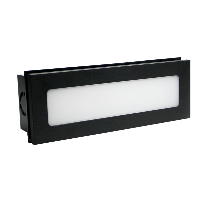 Архитектурный светильник 23 см, 5W, 3000-6500K, Arte Lamp Tipico A1505IN-1BK, черный