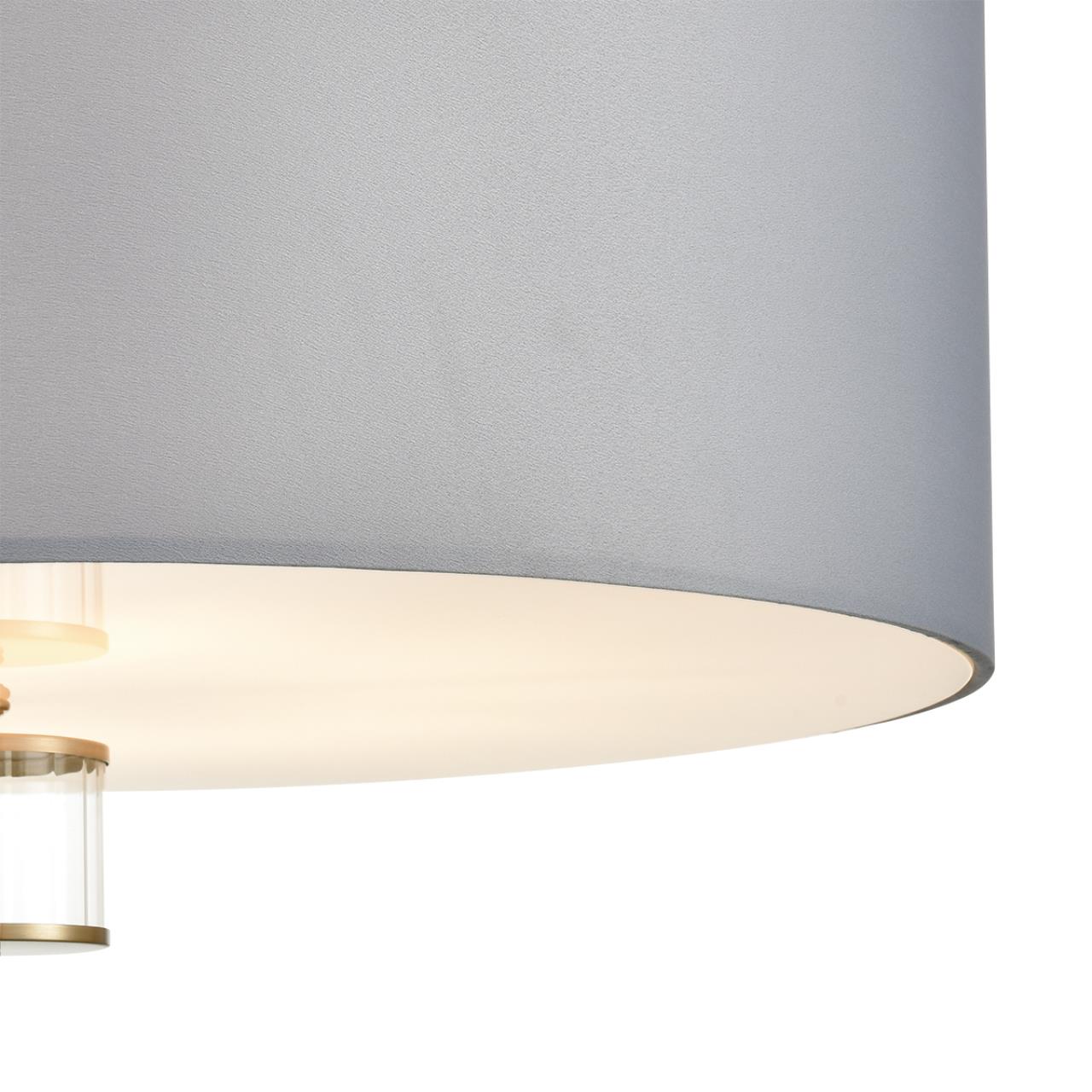 Люстра потолочная 60*60*63 см, 7*E14 Lumion Damona 8108/7C латунь титаниум