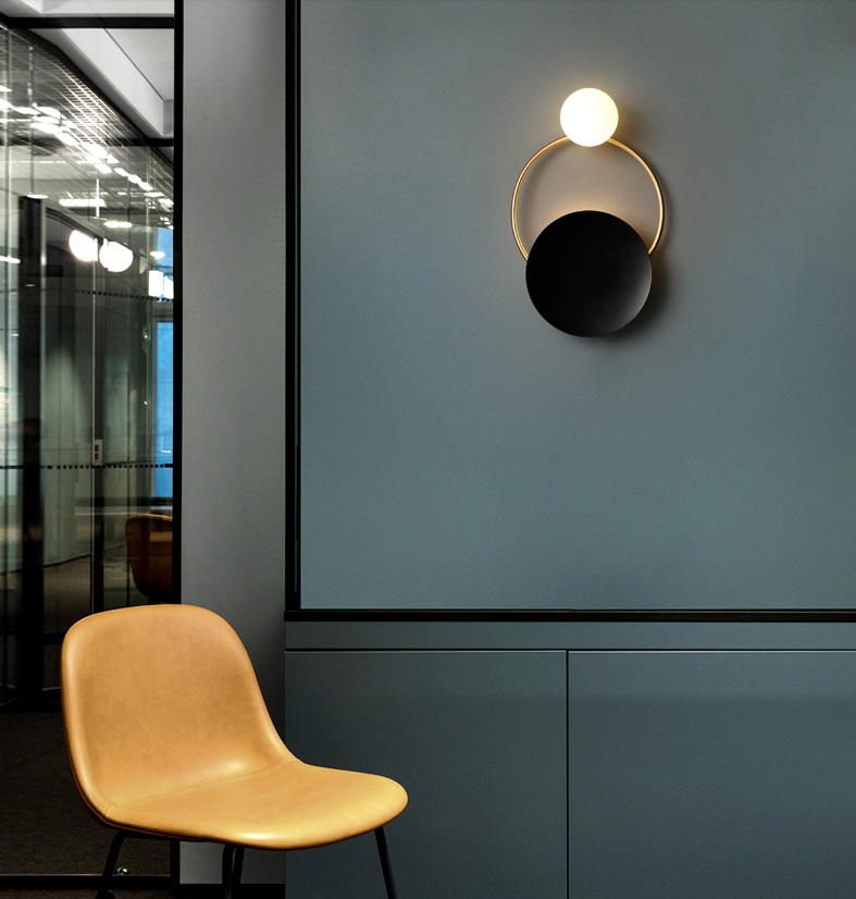 Настенный светильник Inodesign Ring Gold Wall Light 45.262