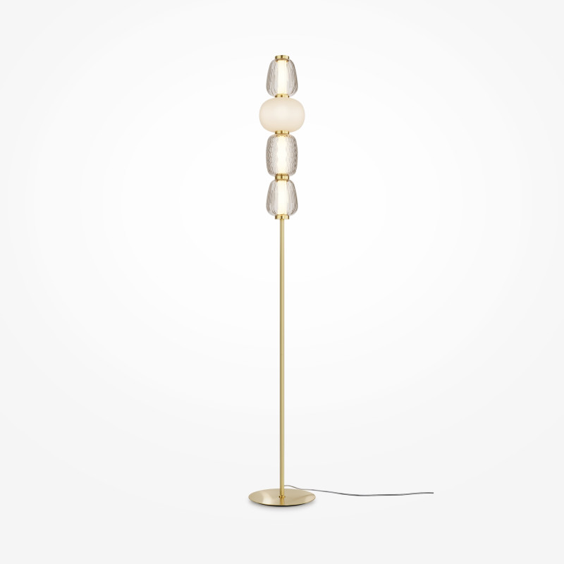 Торшер 25*165,5 см, LED, 32W, 3000К, Maytoni Pattern MOD267FL-L32G3K золотой